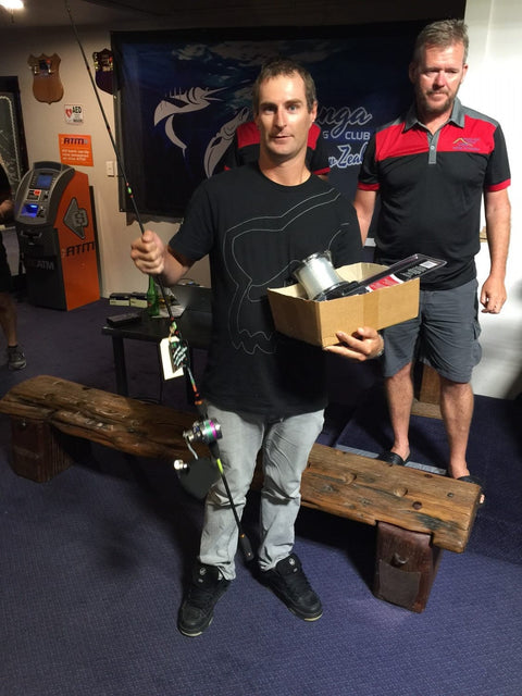 Winner of the Benda-3 and HD 200 rod and reel set