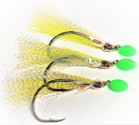 Flash-As Flasher Rigs 4/0 / Chartreuse Flasher