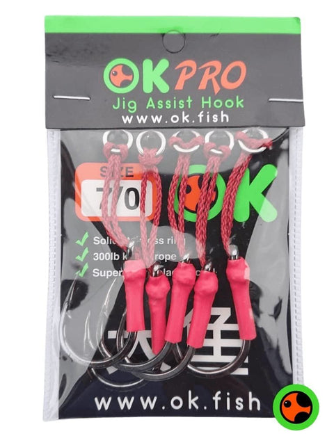 Ok-Pro Jig Assist Hooks 7/0 Fishing